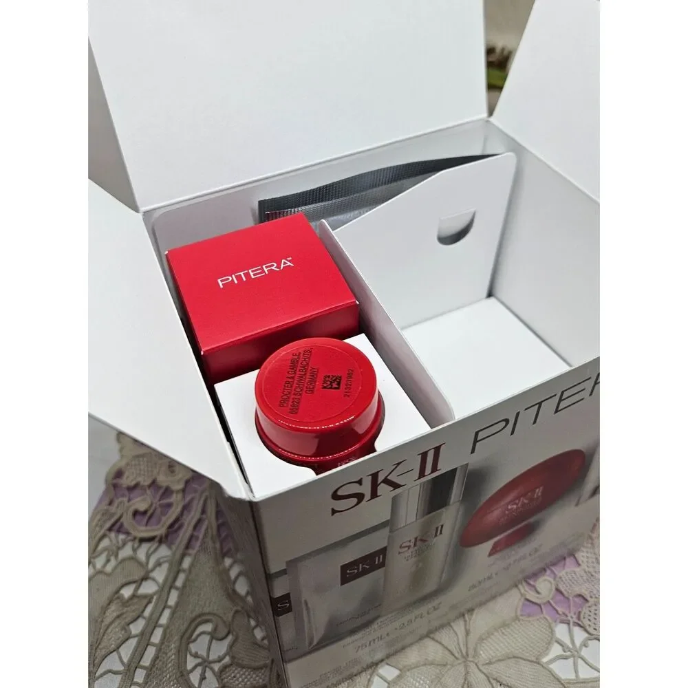 SK-II TREATMENT ESSENCE 2.5oz MASK X2 CLEANSER EYE CREAM 5PC TRAVEL SET NIB